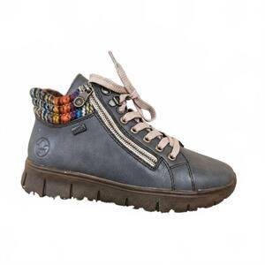NEW RIEKER women's waterproof winter boot in grey